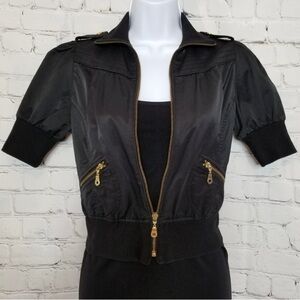 Guess Jeans medium cropped short sleeve jacket